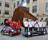 Prototipos de coches ecolgicos diseados en el Campus de Alcoy